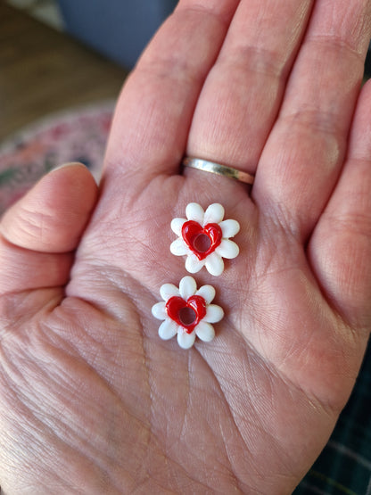 Pampilles "Pâquerettes 🌼" (sans créoles).