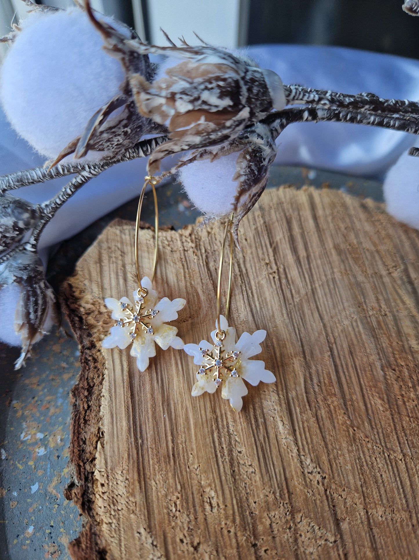 Boucles "Flocons ❄️"