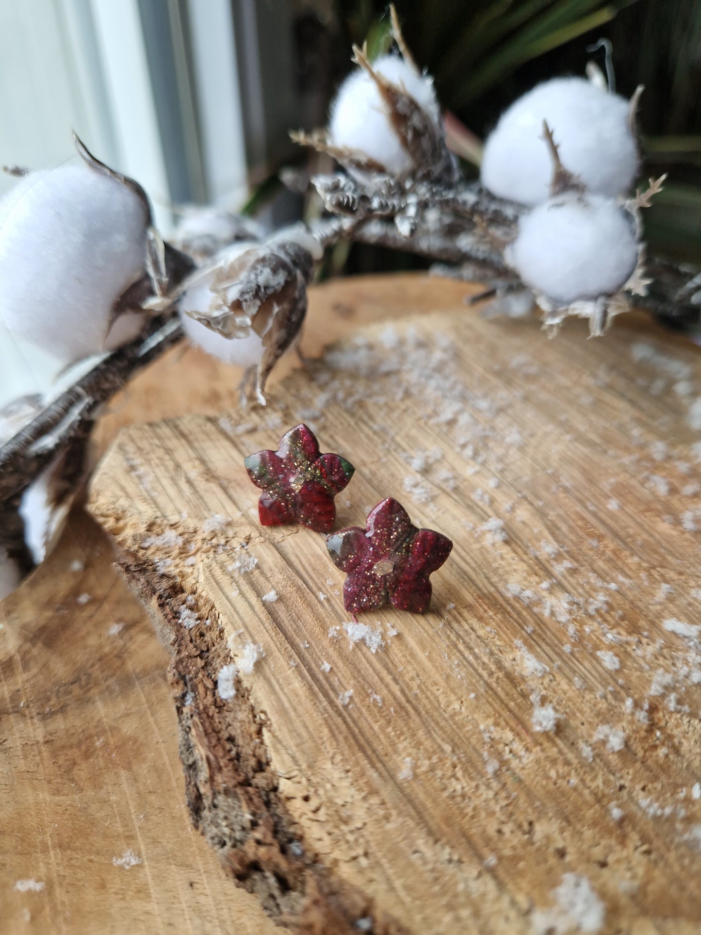 Puces "Fleurs de Noël".