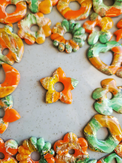 Pampilles "Citrus" 🍋🍊🍋‍🟩 (sans créoles).