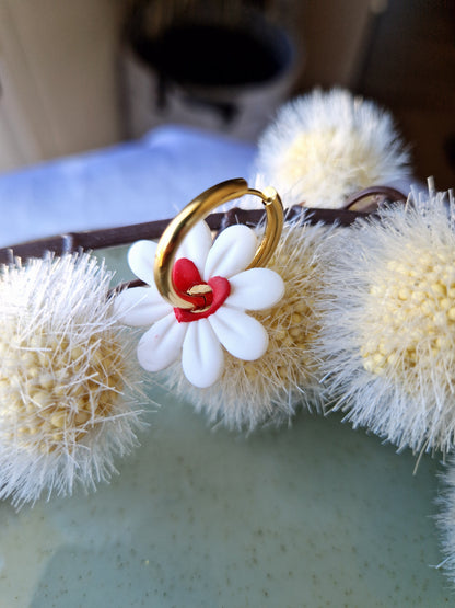 Pampilles "Pâquerettes 🌼" (sans créoles).