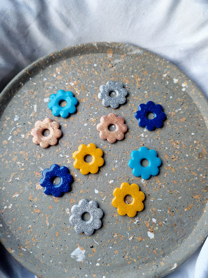 Pampilles "Glitter ✨️" (sans créoles) brillantes. Partie 1.