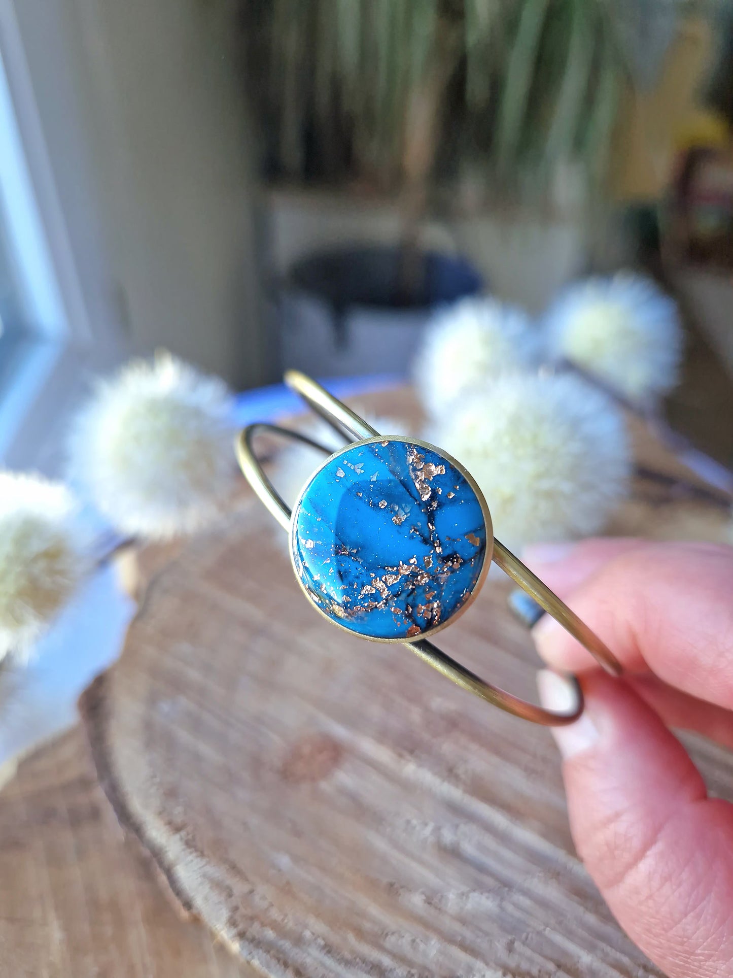 Bracelet jonc "Turquoise 🩵"
