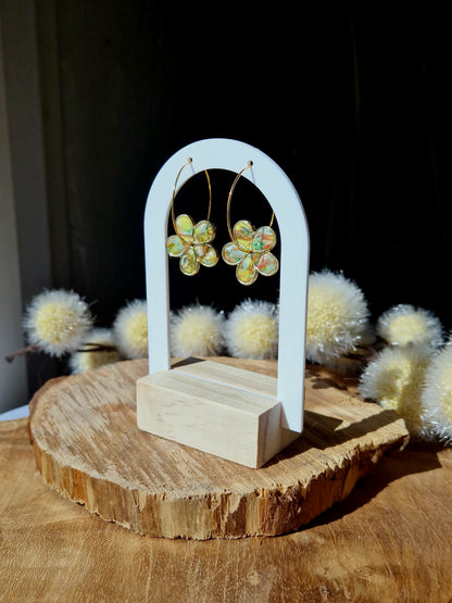 Boucles "Flora 🌸" antigaspi