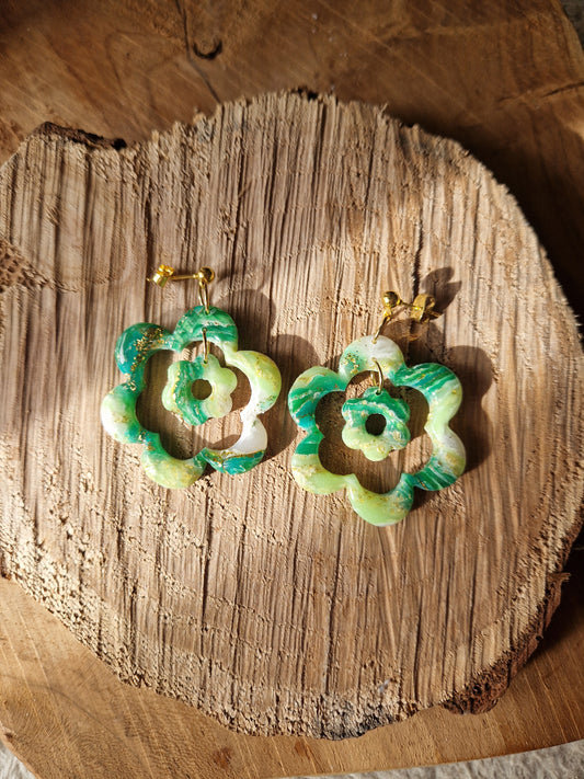 Boucles "Duo de 🌸"