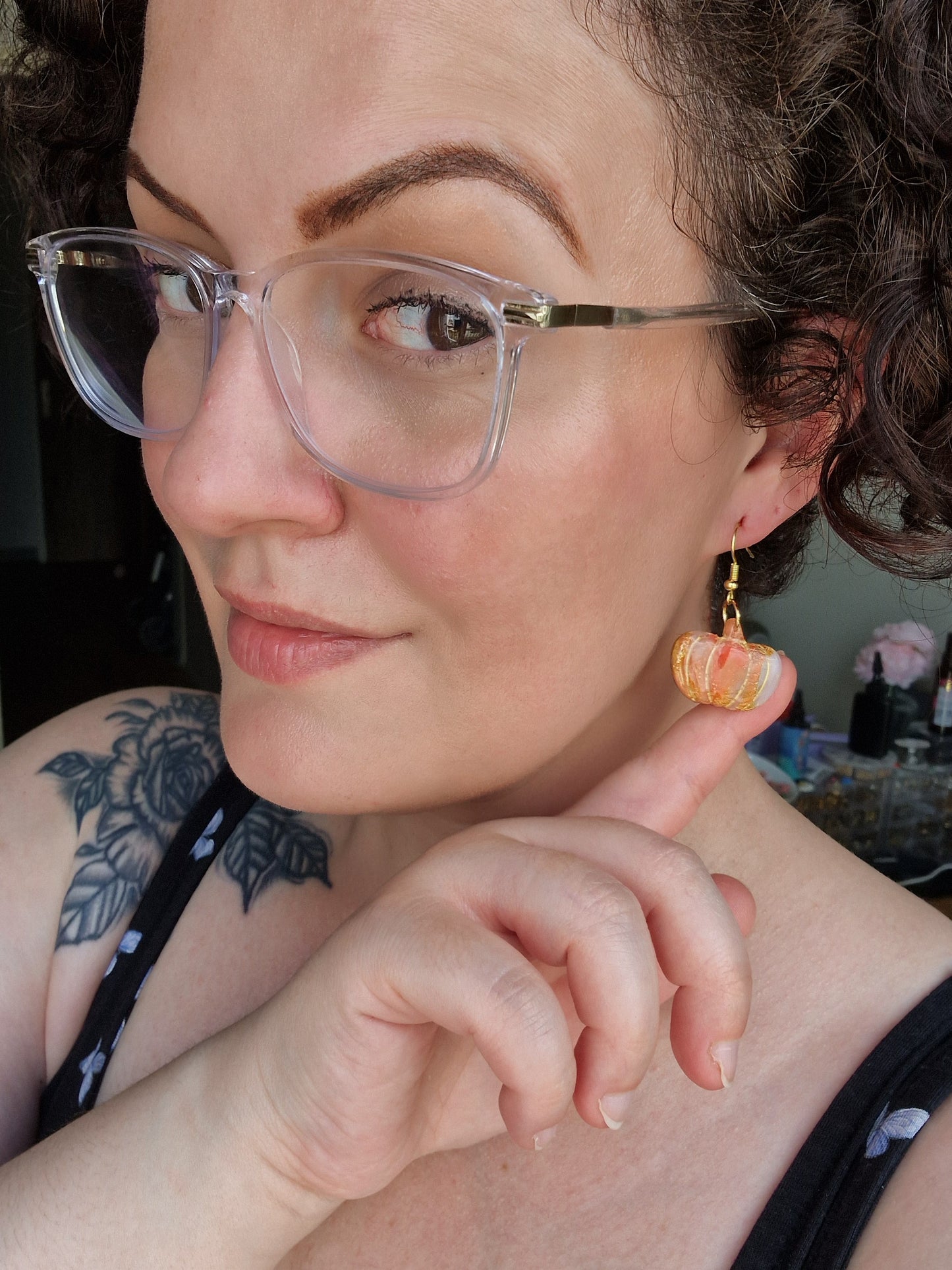 Boucles "Citrouilles" 🎃
