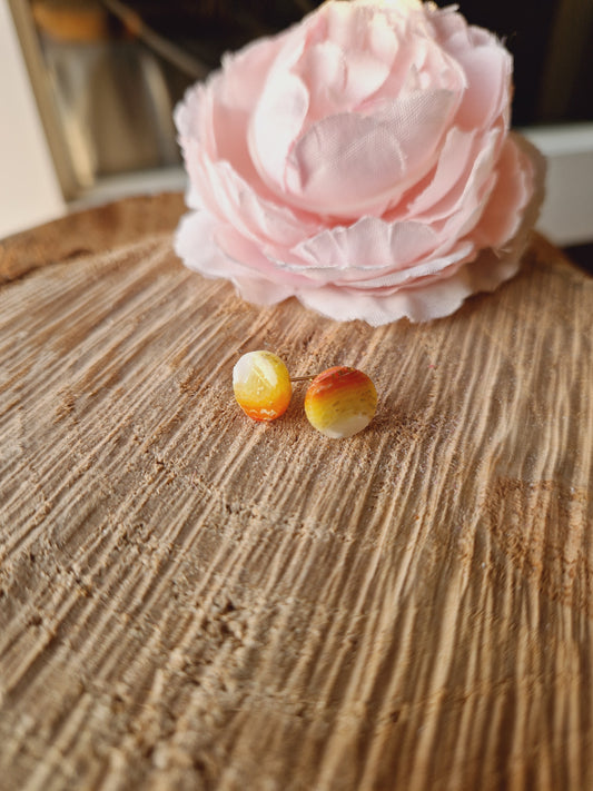 Puces 1 cm 🧡💛