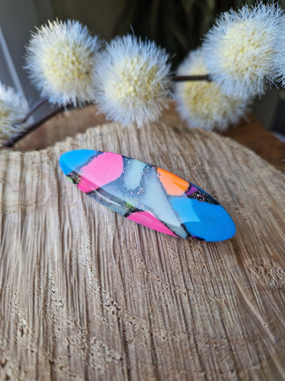 Barrette "Néon & Black "