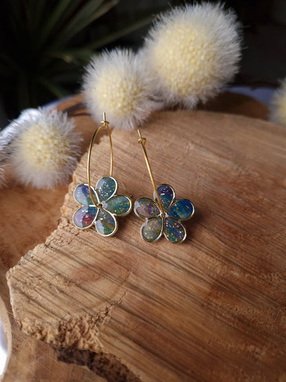 Boucles "Flora"