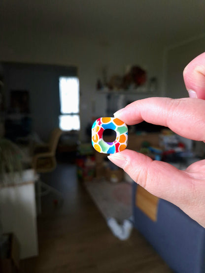 Pampilles "Bonbons acidulés 🍭" (sans créoles) finition brillante.