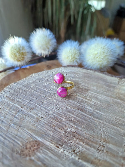 Bague ajustable 🩷 doré