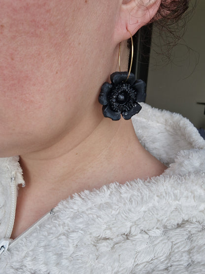 Boucles "Anémone"