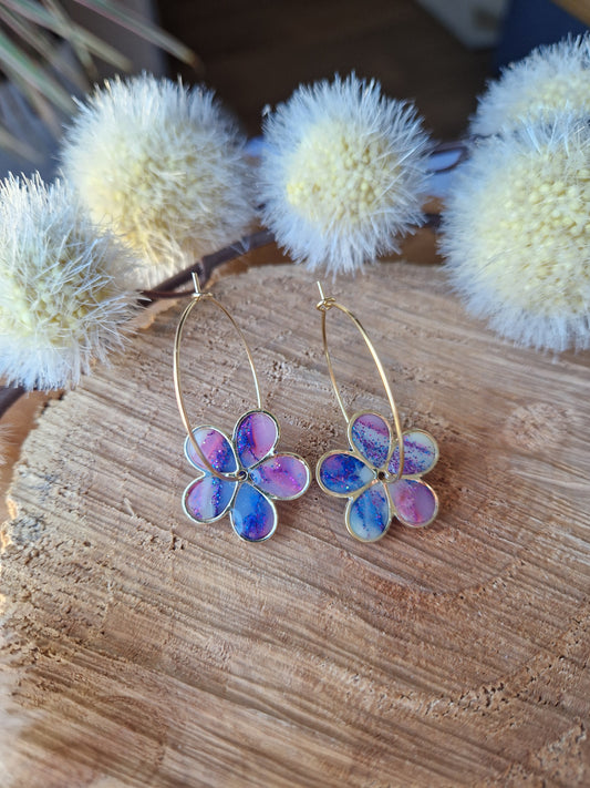 Boucles "Flora" Galaxie 🌌