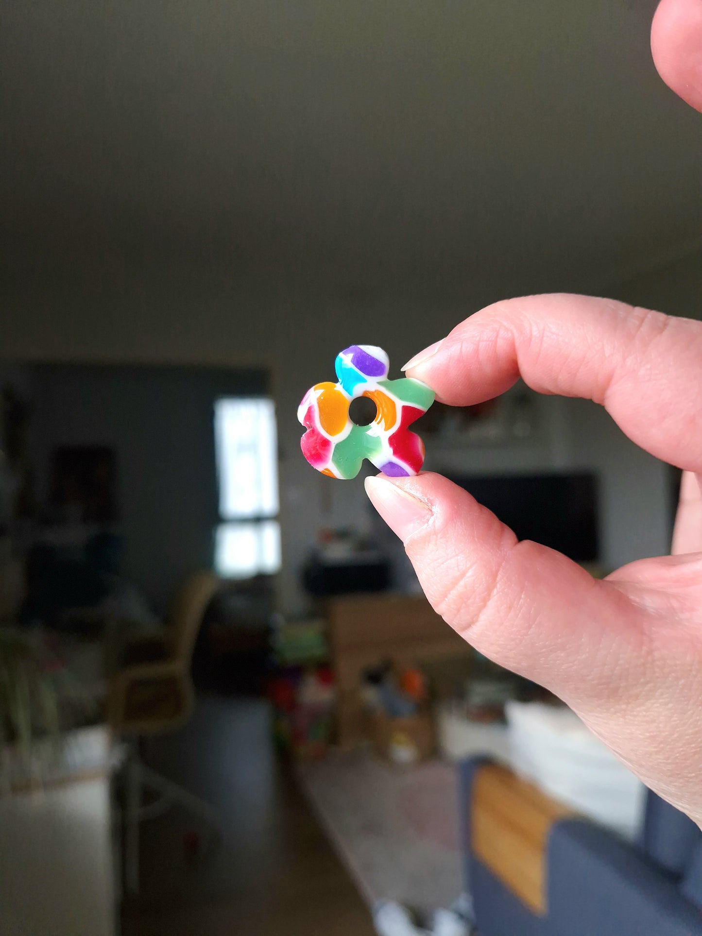 Pampilles "Bonbons acidulés 🍭" (sans créoles) finition brillante.