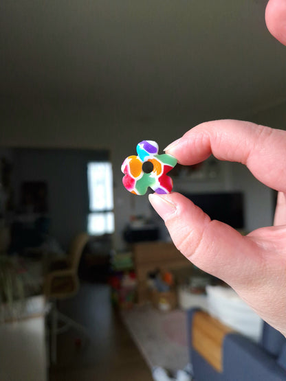 Pampilles "Bonbons acidulés 🍭" (sans créoles) finition brillante.