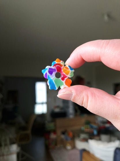 Pampilles "Bonbons acidulés 🍭" (sans créoles) finition brillante.