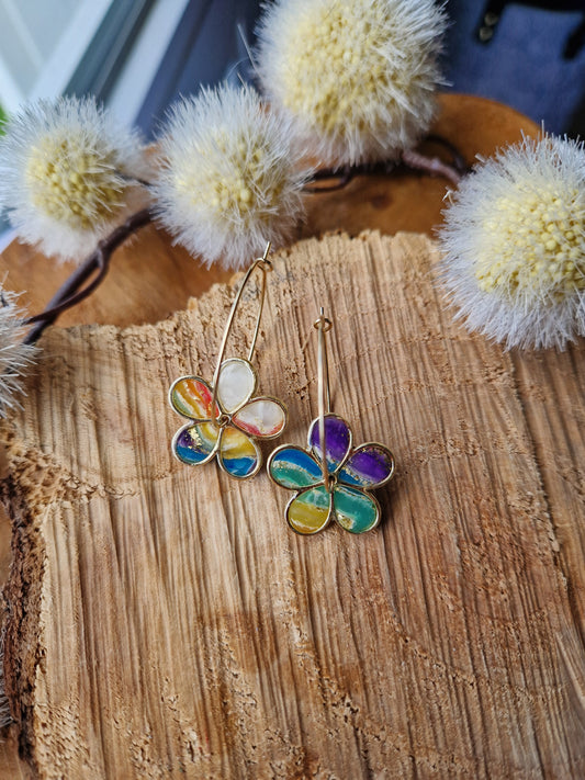 Boucles "Flora"
