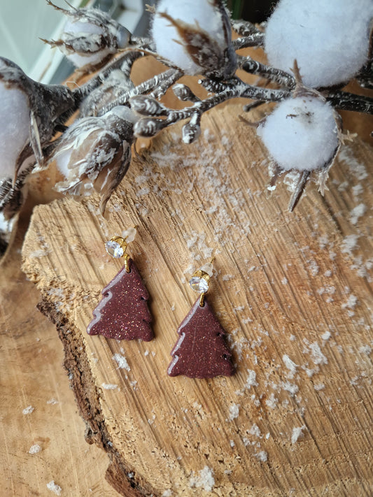Boucles "Sapin 🎄✨️"
