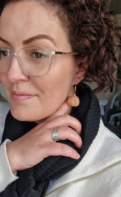 Boucles "Citrouille 🎃"