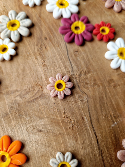 Pampilles "Pâquerettes 🌼" (sans créoles).