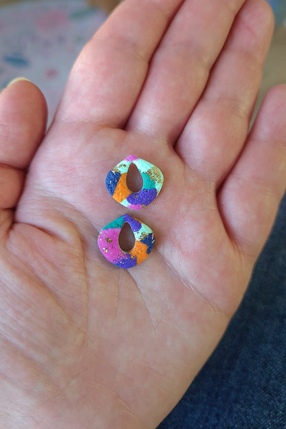 Minies pampilles "Eclats de Printemps 💐" (sans créoles).