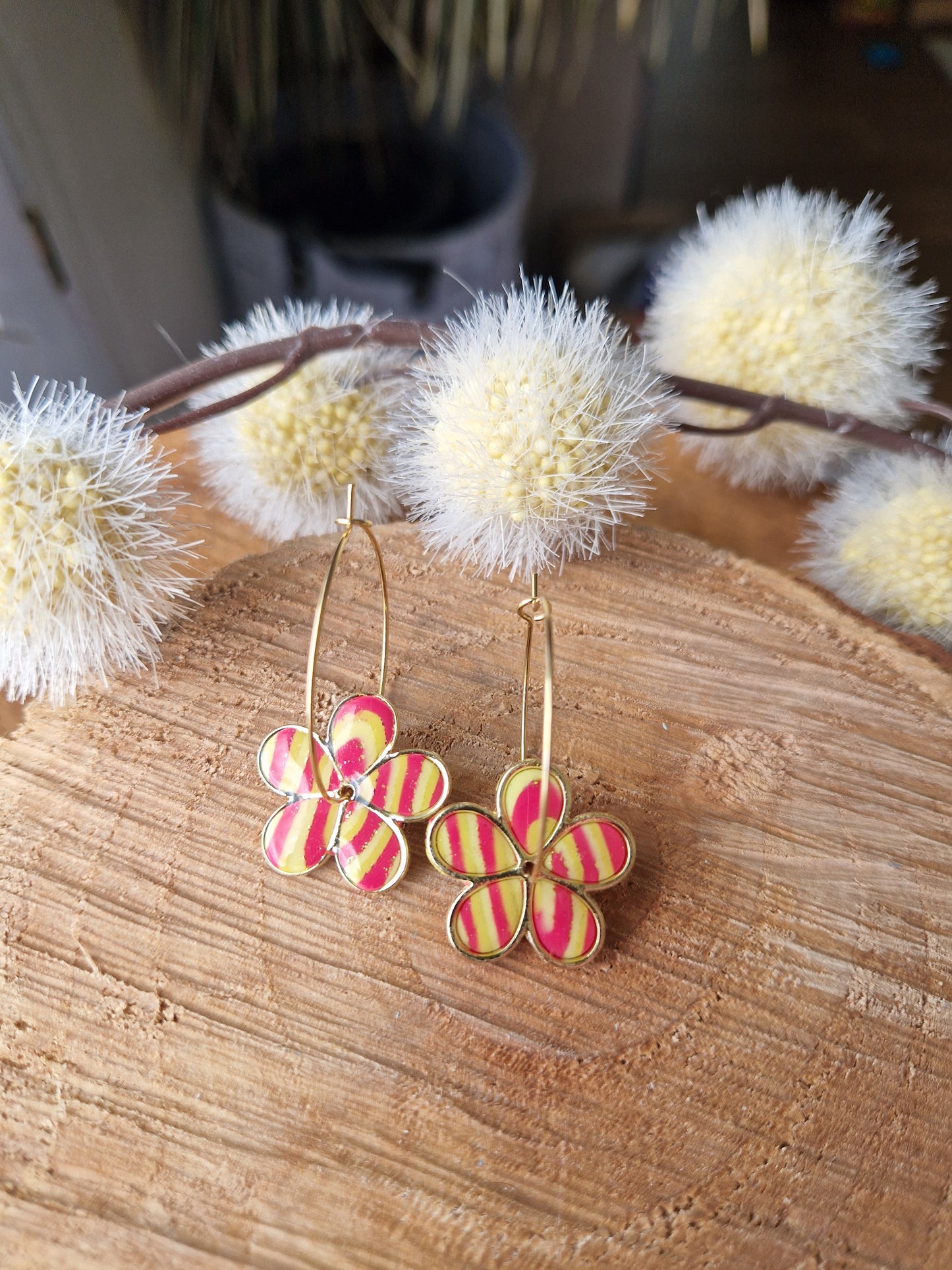 Boucles "Flora"