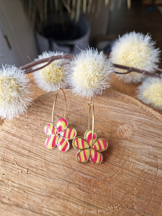 Boucles "Flora"