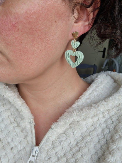 Boucles "Trio de 💕"