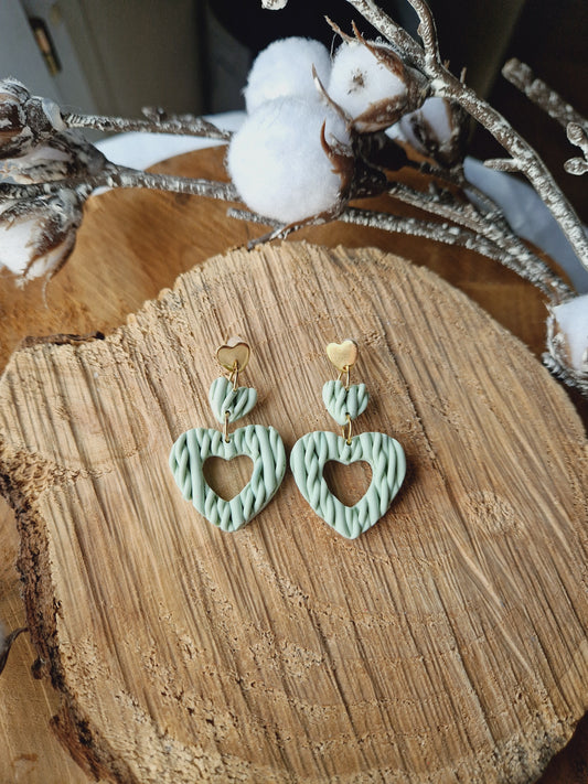Boucles "Trio de 💕"