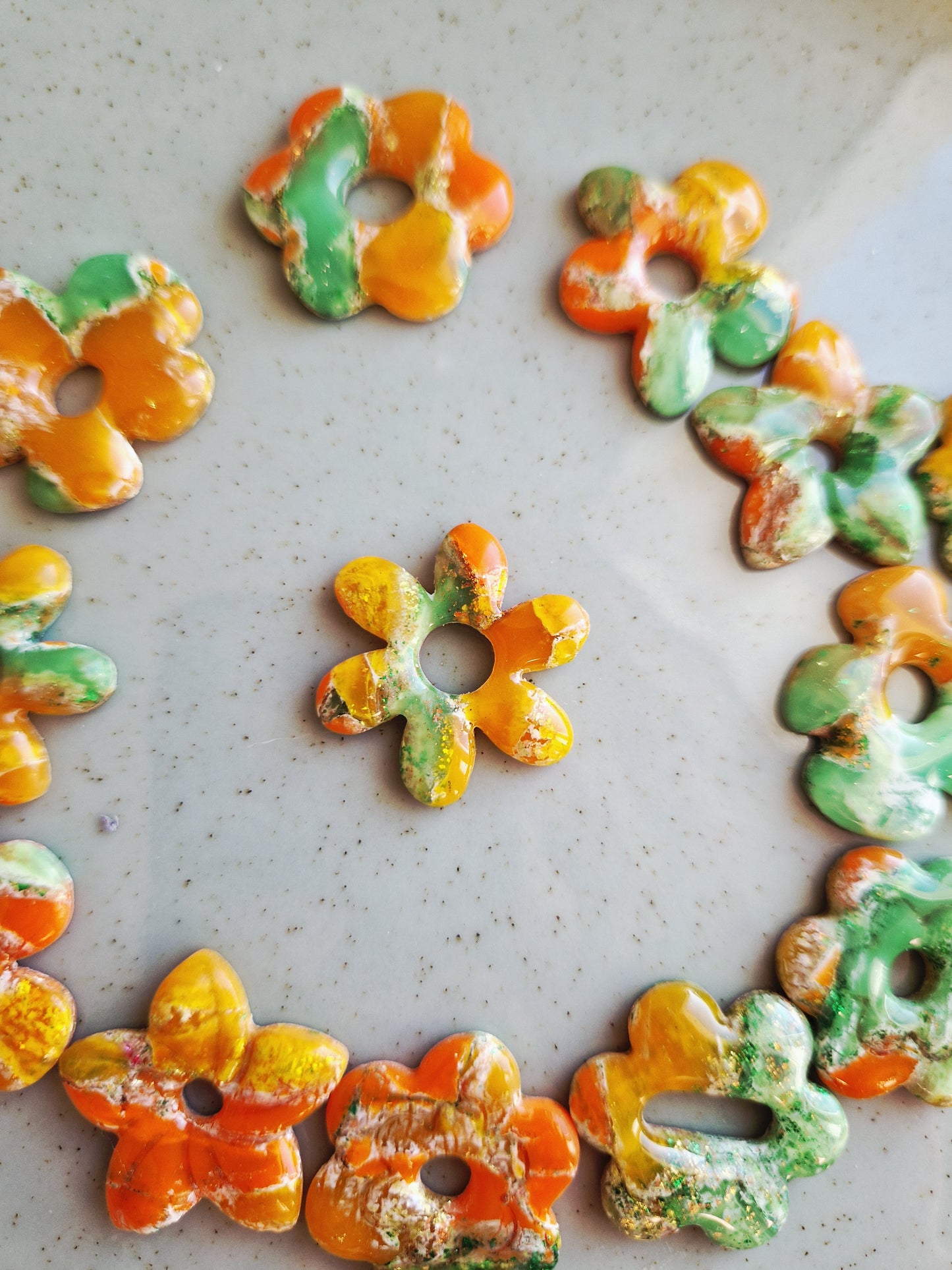 Pampilles "Citrus" 🍋🍊🍋‍🟩 (sans créoles).