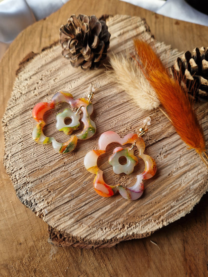 Boucles "Duo de 🌸 "