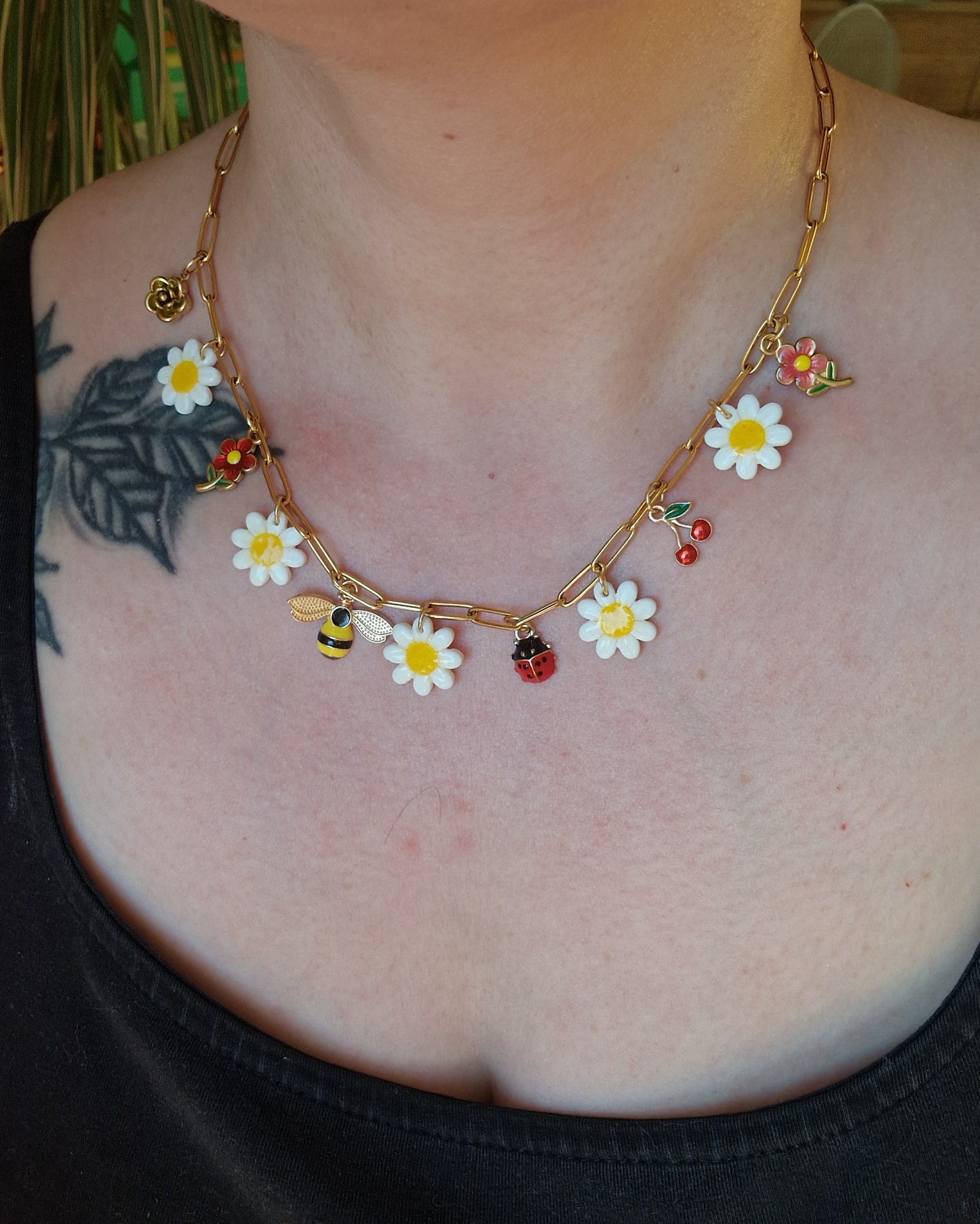 Collier Pâquerettes 🌼