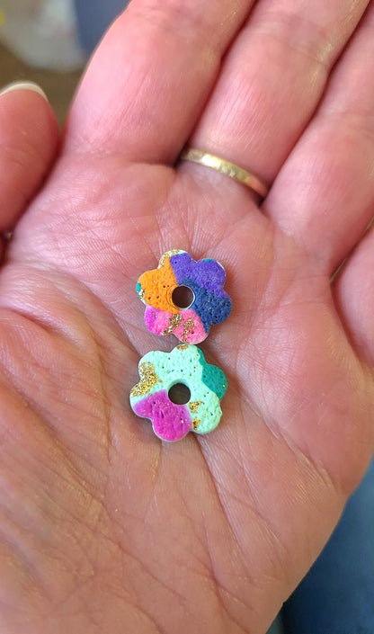 Minies pampilles "Eclats de Printemps 💐" (sans créoles).