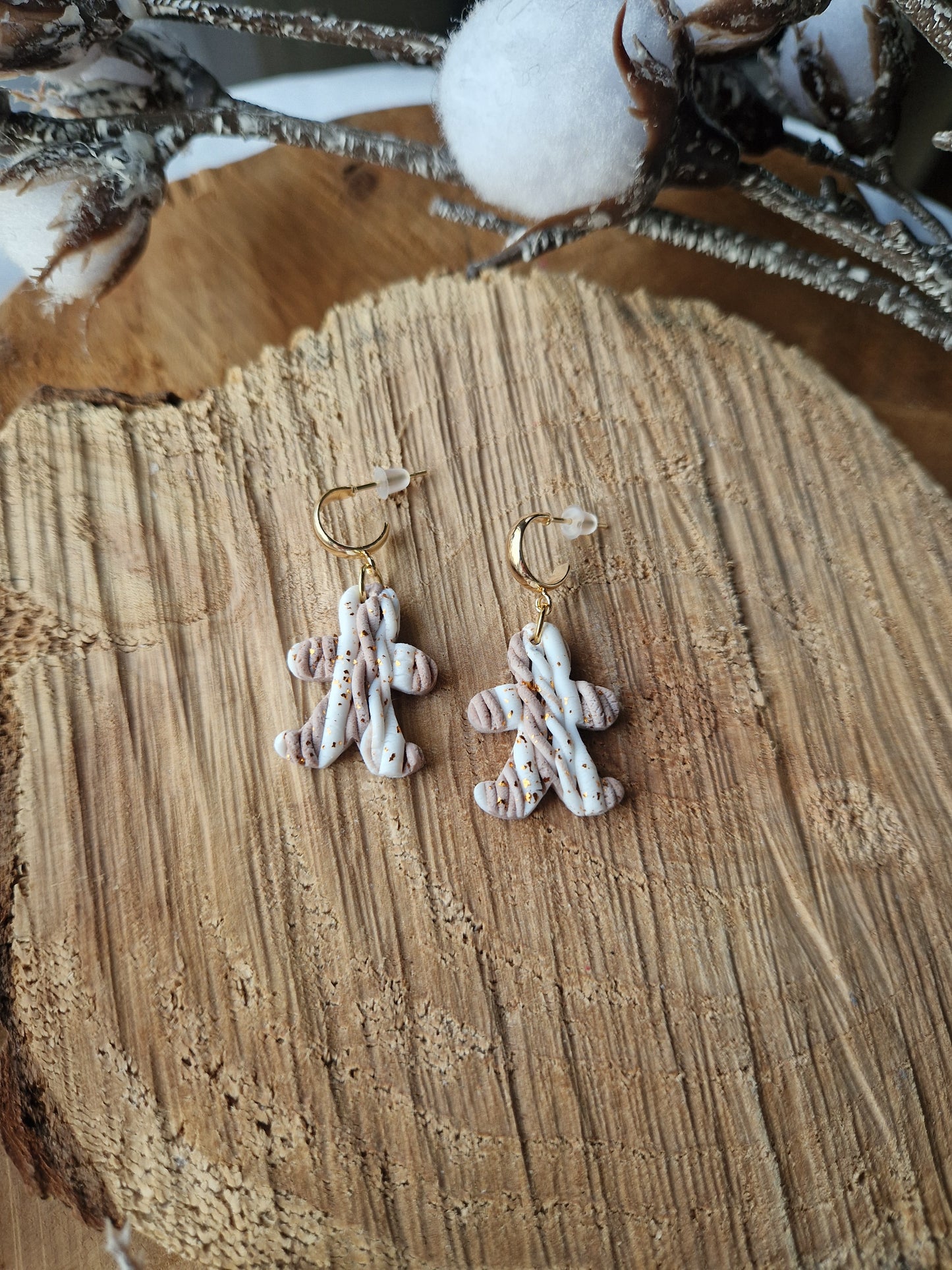 Boucles "Pain d'épice"