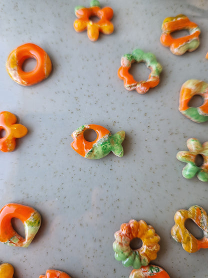 Minies pampilles "Citrus 🍋🍊🍋‍🟩" (sans créoles).