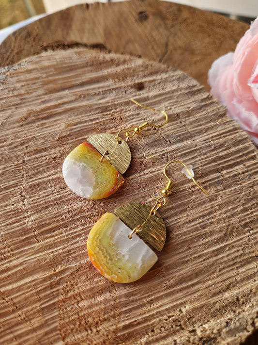 Boucles "Louna" 🧡💛
