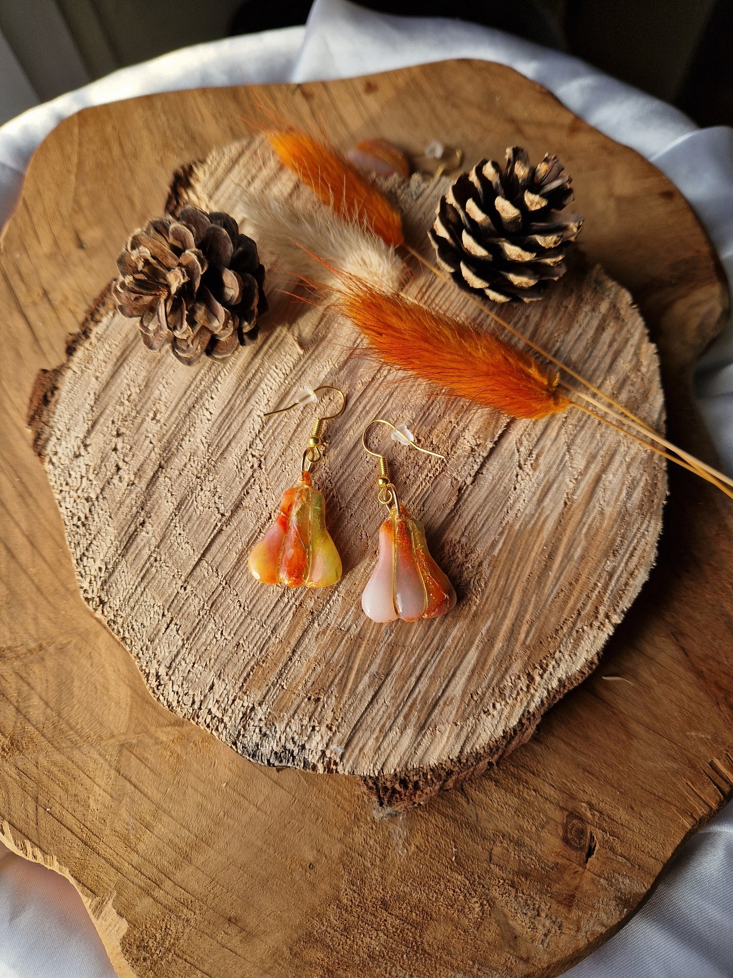 Boucles "Citrouille 🎃"