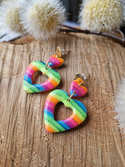 Boucles "Trio de 🩷 "