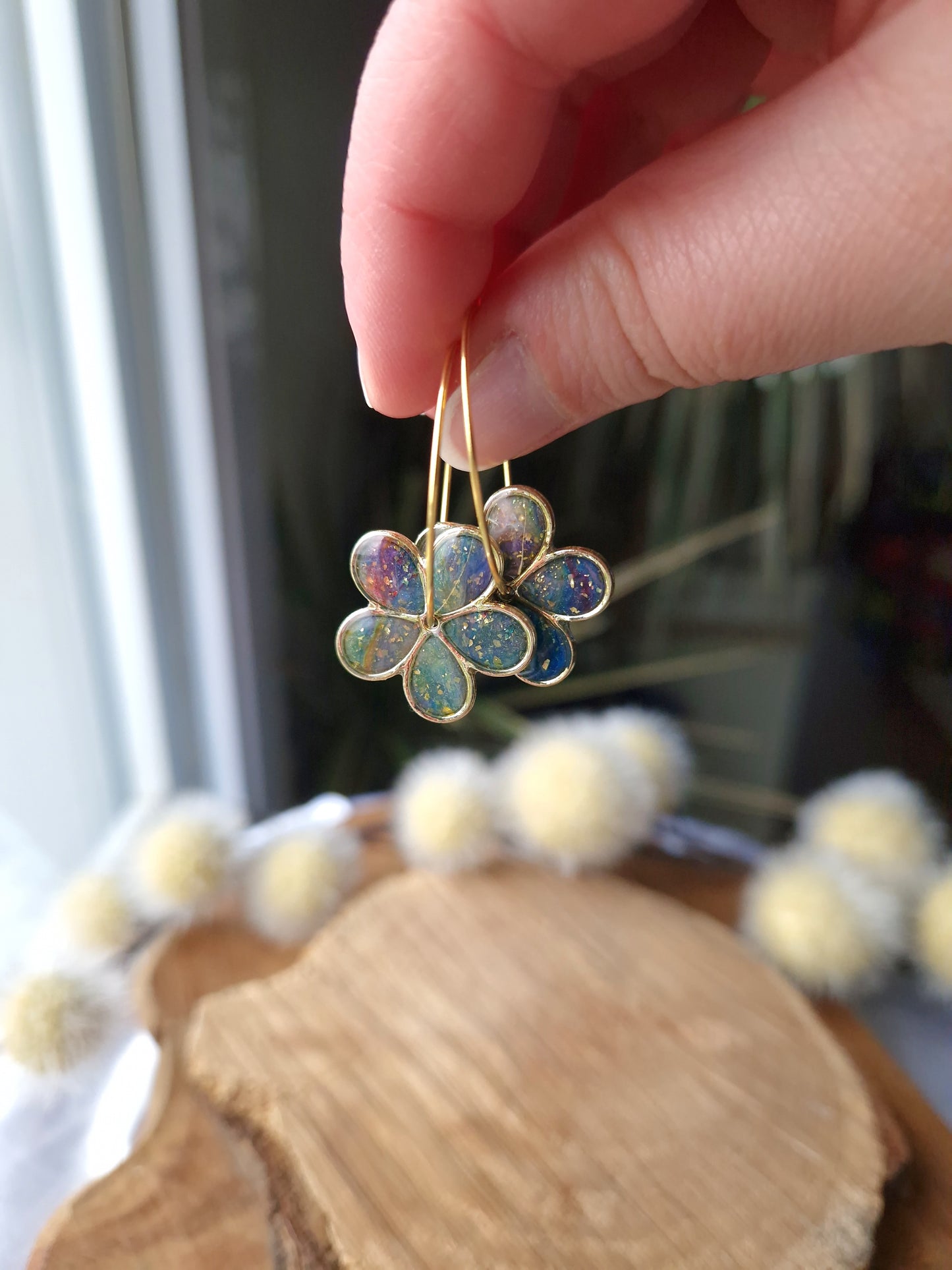Boucles "Flora"