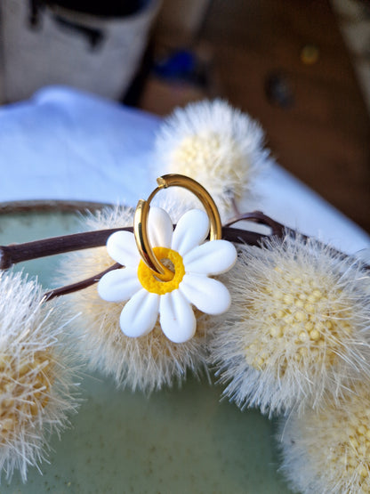 Pampilles "Pâquerettes 🌼" (sans créoles).