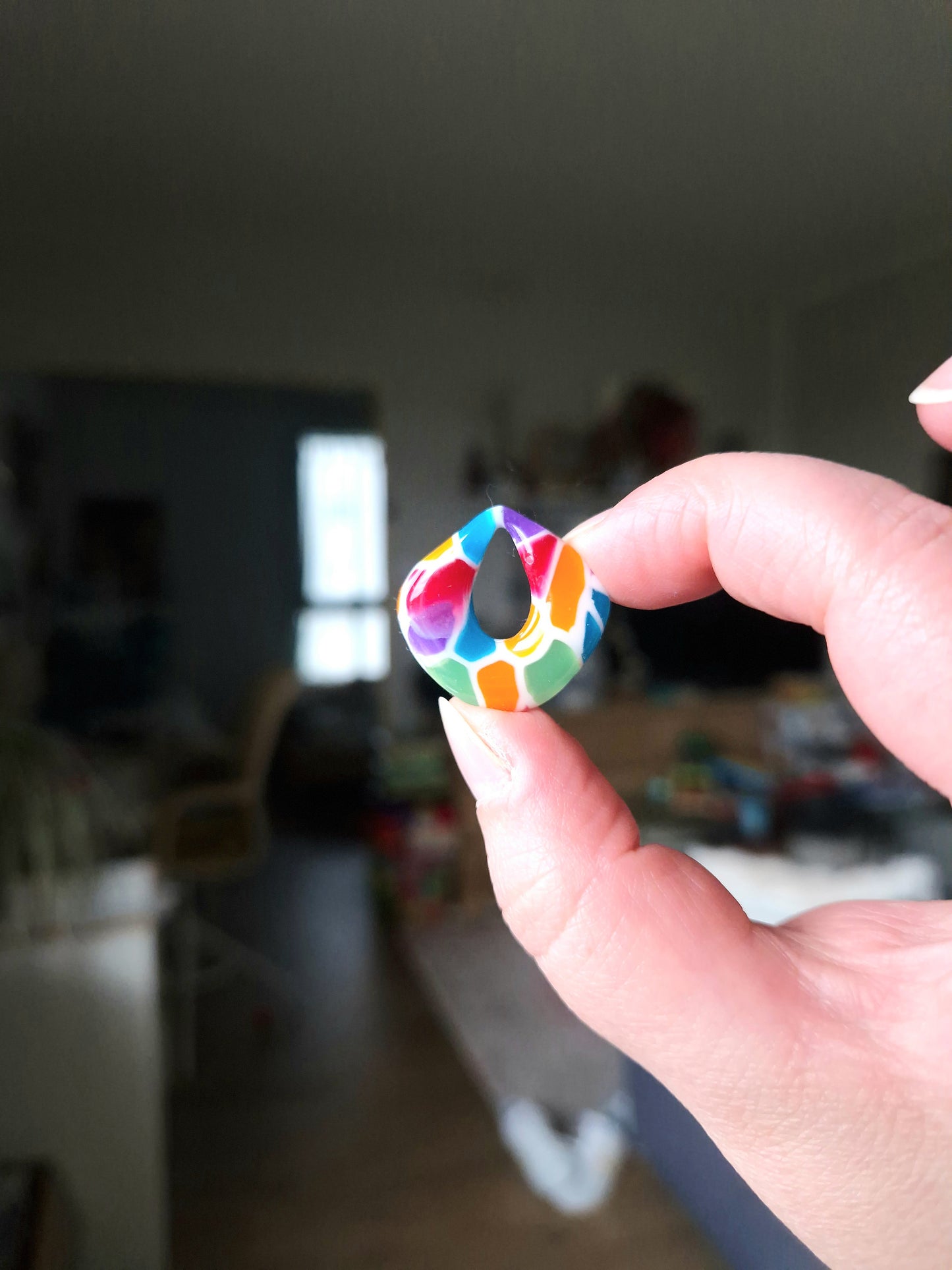 Pampilles "Bonbons acidulés 🍭" (sans créoles) finition brillante.