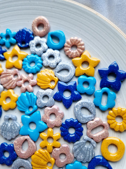 Minies pampilles "Glitter ✨️" (sans créoles) brillantes.
