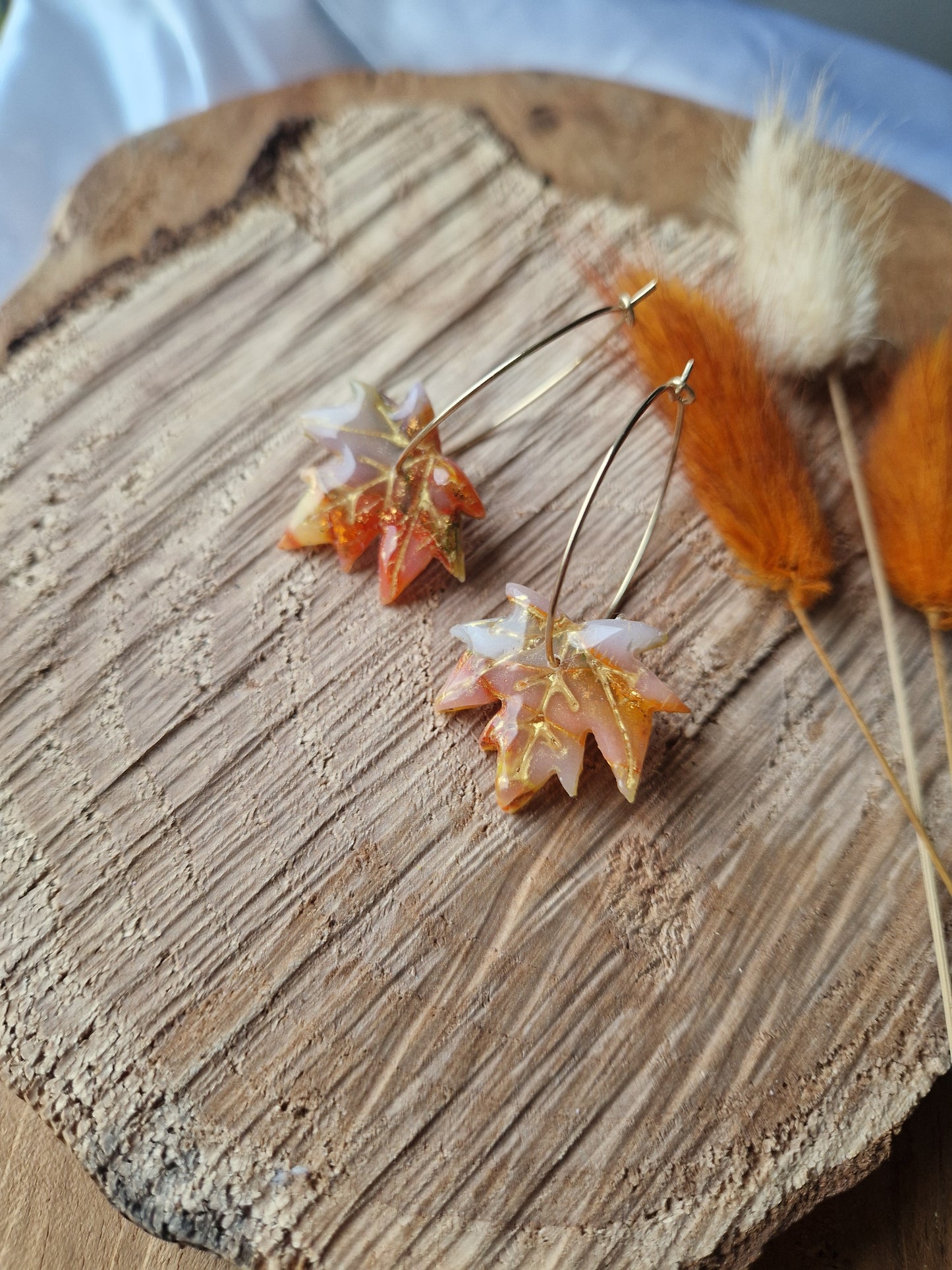 Boucles "Feuilles"🍁