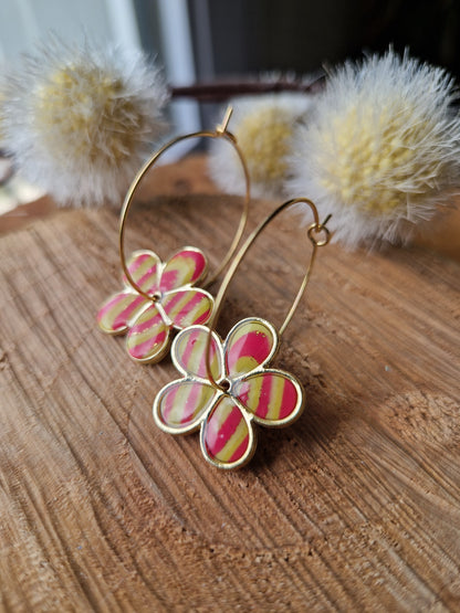 Boucles "Flora"