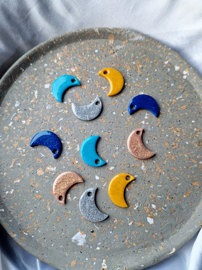 Pampilles "Glitter ✨️" (sans créoles) brillantes. Partie 1.