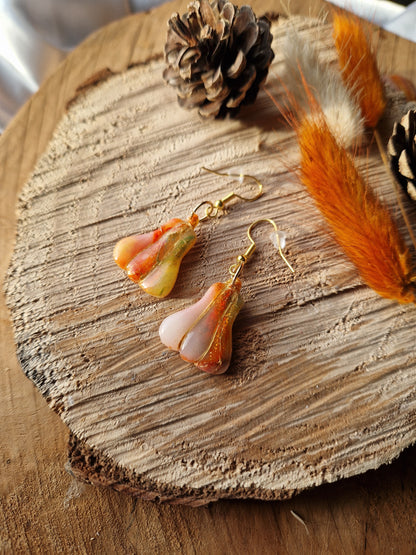 Boucles "Citrouille 🎃"