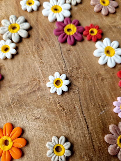 Pampilles "Pâquerettes 🌼" (sans créoles).