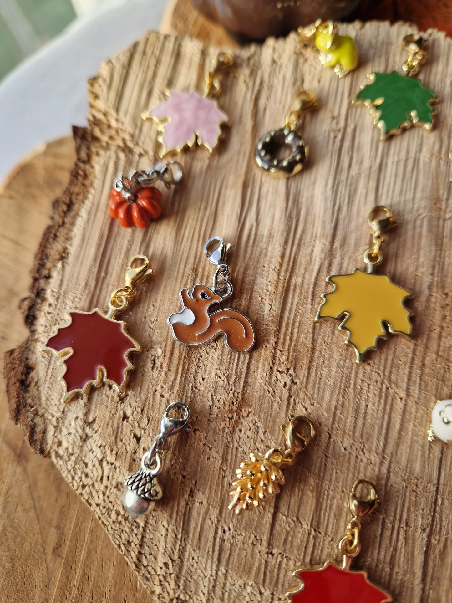 Charms breloques automne 🍁🍂🐿🦊🦔.