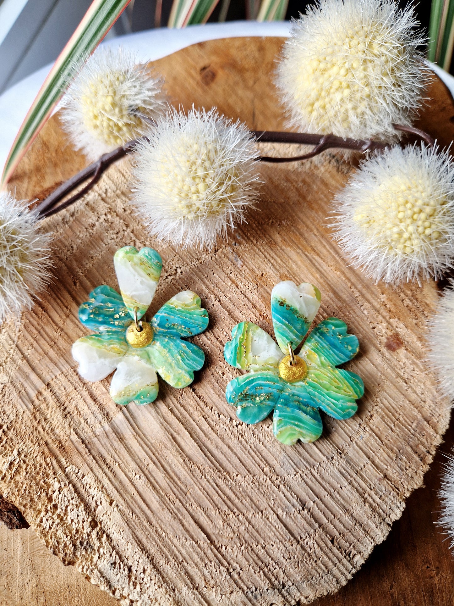 Boucles "Fleurs pétale 🌸 "