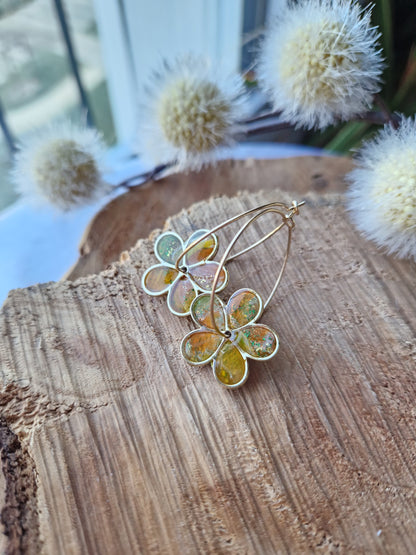 Les boucles "Flora" 🍊🍋🍋‍🟩